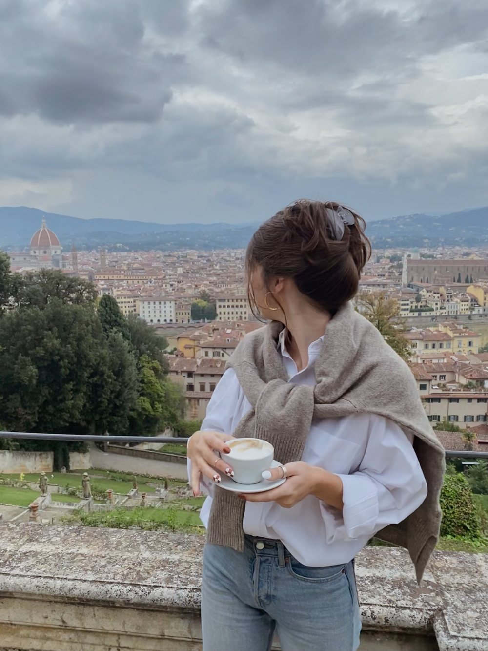 Prima: caffè con vista su Firenze, foto originale
